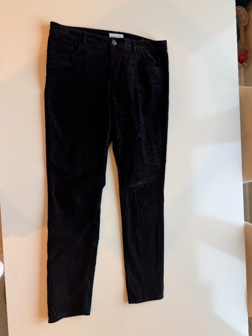 LOFT black corduroy pants, Modern skinny,  Women's size 31